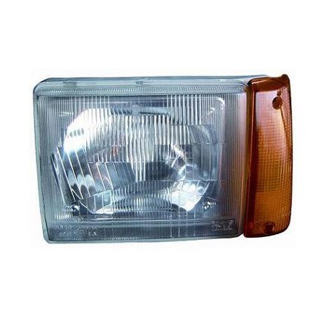 Faro proiettore R2 asimmetrico guida - sx