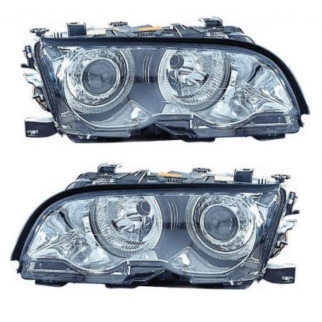 Kit Faro proiettore H7-H7 con lenticolare tecn. Celis dx + sx