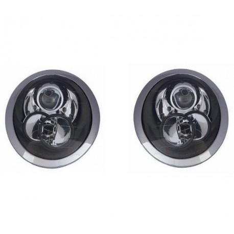 Kit Faro proiettore H7-H7 con lenticolare con motorino dx + sx