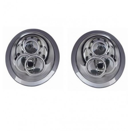 Kit Faro proiettore H7-H7 con lenticolare con motorino dx + sx