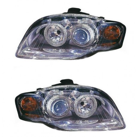 Kit Faro proiettore H7-H7 con lenticolare tecn. Celis dx + sx