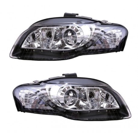 Kit Faro proiettore H7-H7 con lenticolare con luce di posizione a led dx + sx