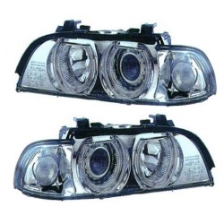 Kit Faro proiettore H7-H7 con lenticolare tecn. Celis dx + sx