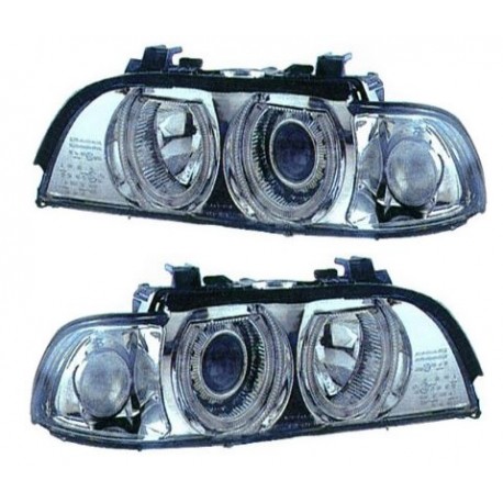 Kit Faro proiettore H7-H7 con lenticolare tecn. Celis dx + sx