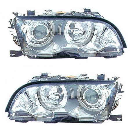 Kit Faro proiettore H7-H7 con lenticolare tecn. Celis dx + sx