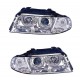 Kit Faro proiettore H1-H1 cromato con lenticolare dx + sx