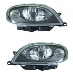 Kit Faro proiettore H4 parabola nera dx + sx