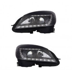 Kit Faro proiettore H7 con lenticolare a led con motorino dx + sx