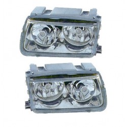 Kit Faro proiettore doppia parabola con fanale crystal dx + sx