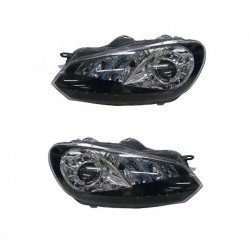 Kit Faro proiettore H7-H15 con lenticolare a led con motorino dx + sx