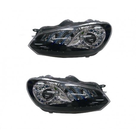 Kit Faro proiettore H7-H15 con lenticolare a led con motorino dx + sx