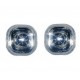Kit Fanale freccia laterale crystal cromato dx + sx