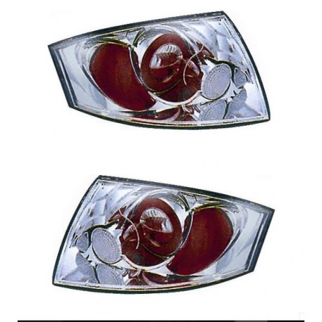 Kit Fanale posteriore mod. LEXUS cromato dx + sx