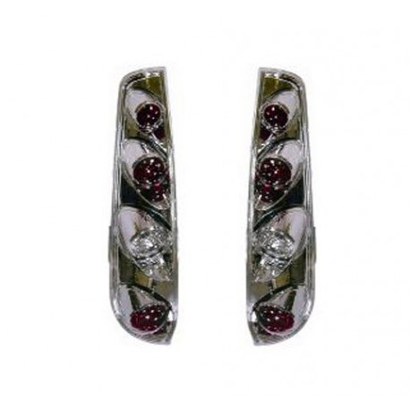 Kit Fanale posteriore mod. LEXUS cromato dx + sx