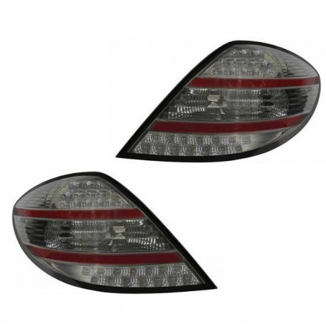 Kit Fanale posteriore a led cromato dx + sx