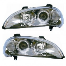 Kit Faro proiettore con lenticolare cromato dx + sx