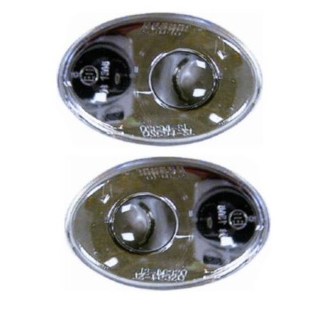 Kit Fanale freccia laterale crystal cromato dx + sx