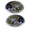 Kit Fanale freccia laterale crystal cromato dx + sx