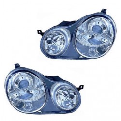 Kit Faro proiettore con lenticolare cromato dx + sx