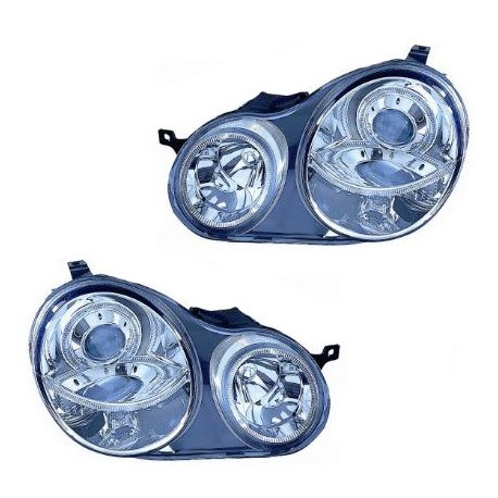 Kit Faro proiettore con lenticolare cromato dx + sx