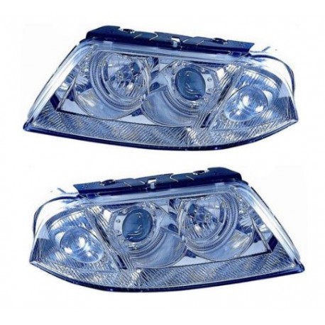 Kit Faro proiettore con lenticolare cromato dx + sx