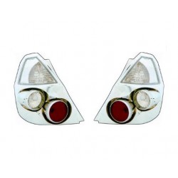 Kit Fanale posteriore mod. LEXUS cromato dx + sx