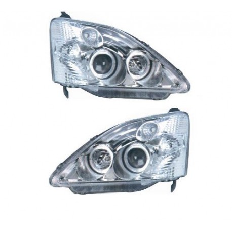 Kit Faro proiettore con lenticolare cromato dx + sx