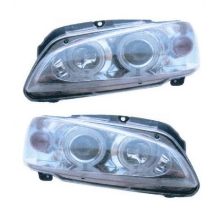 Kit Faro proiettore con lenticolare cromato dx + sx