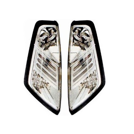 Kit Fanale posteriore crystal a led dx + sx