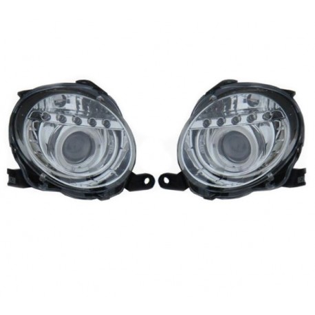 Kit Faro proiettore superiore H1 con lenticolare a led dx + sx