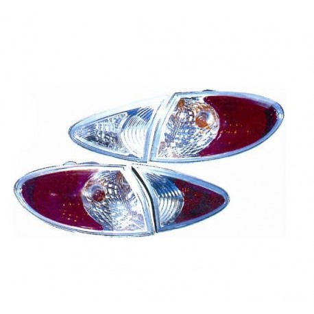 Kit Fanale posteriore mod. LEXUS cromato dx + sx