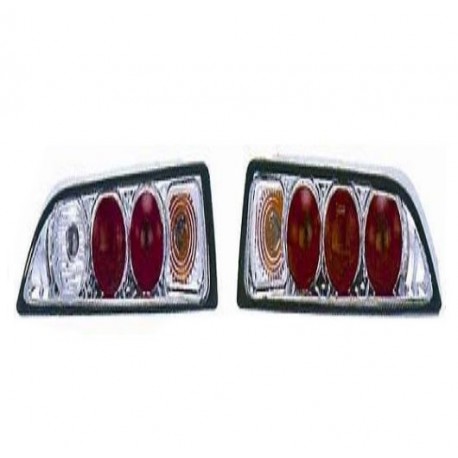 Kit Fanale posteriore mod. LEXUS cromato dx + sx