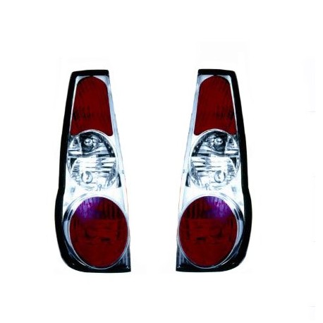 Kit Fanale posteriore mod. LEXUS cromato dx + sx