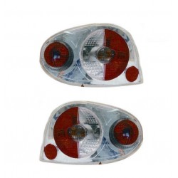 Kit Fanale posteriore cromato dx + sx