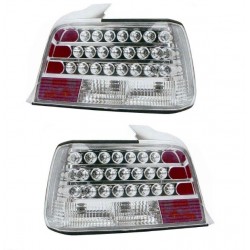 Kit Fanale posteriore a led cromato dx + sx