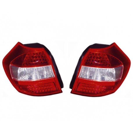 Kit Fanale posteriore a led bianco rosso dx + sx