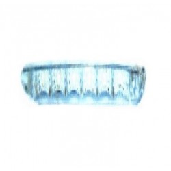 Terza luce stop posteriore a led cromata