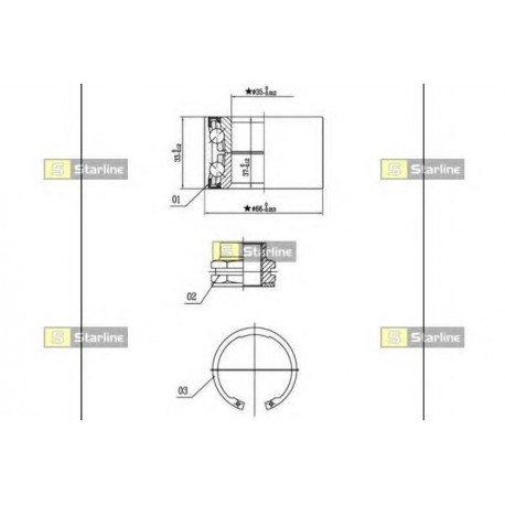 Kit cuscinetto ruota