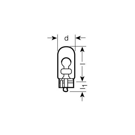 Osram 2825ULT02B Lampadina W5W