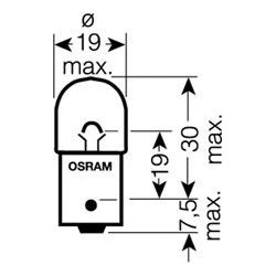 Osram 500702B Lampadina R5W