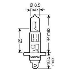 Osram Night Breaker Unlimited Duo Kit Lampadina H1