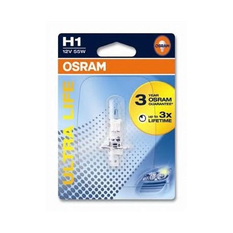 Osram Ultra life 2.0 Lampadina H1 blister