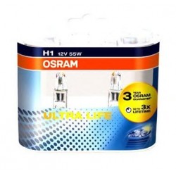 Osram Ultra life 2.0 Kit lampadine H1 duobox