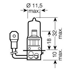 Osram Truckstar pro Kit Lampadine H3 24V