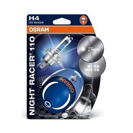 Osram Night Racer 110 Kit Lampadine H4 blister