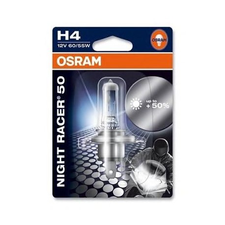 Osram Night Racer 50 Lampadina H4 blister