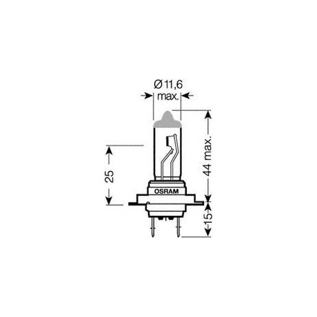 Osram Night Racer 110 Kit Lampadine H7 blister