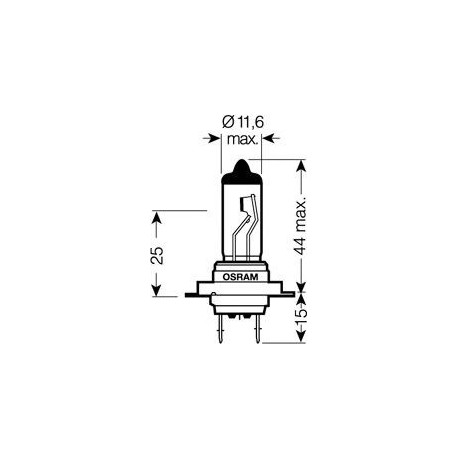 Osram Ultra life Lampadina H7 blister