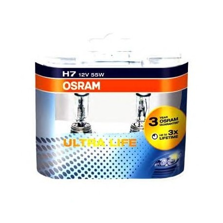 Osram Ultra life Kit Lampadine H7 duobox