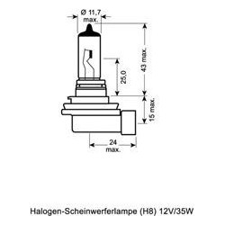 Osram Cool blue intense Kit Lampadine H8 duobox